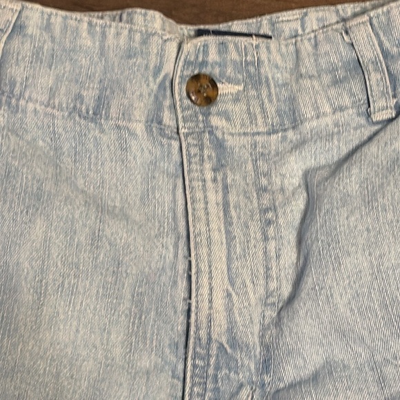 Women’s Denver Hayes high-rise denim blue jean shorts size W4 - Picture 3 of 7